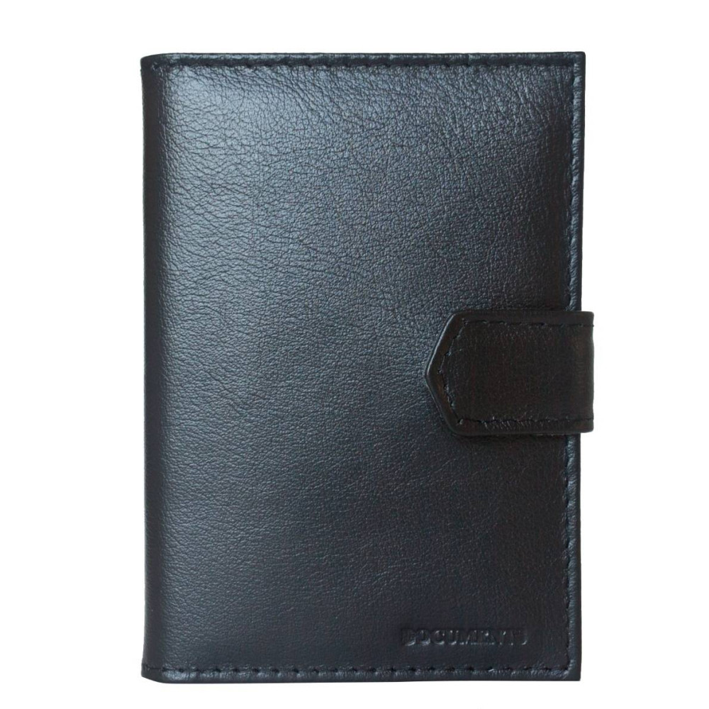 Кожаная документница Loricco black (арт. 7407-01) Кожаная документница Loricco black (арт. 7407-01)